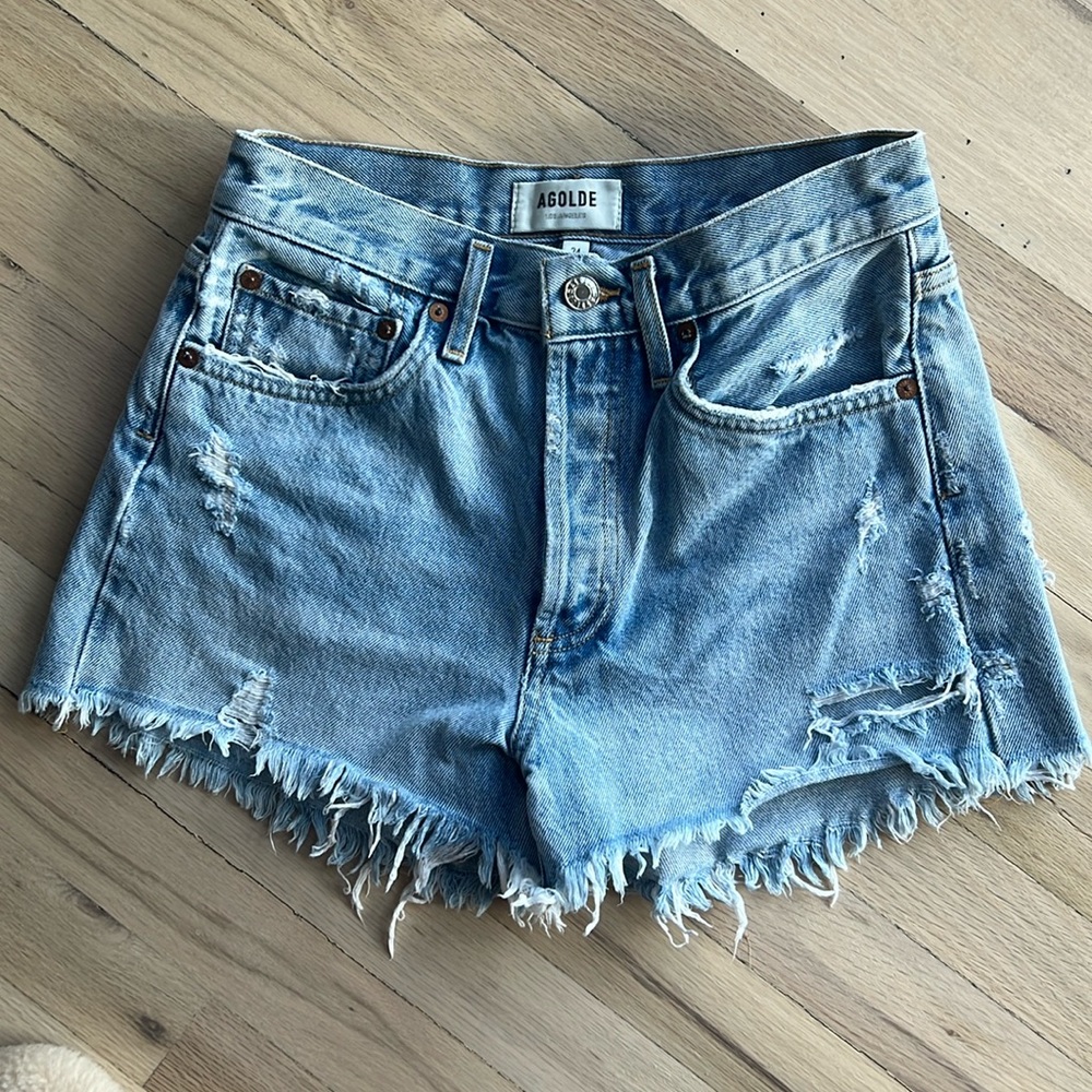 AGOLDE Parker Jean short 24